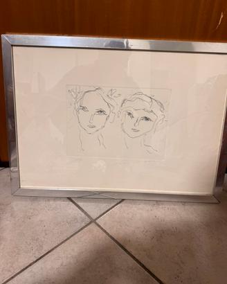 Ernesto Treccani serigrafia firmata