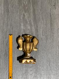 Porta candela antico del 1700