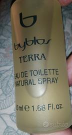 Profumo Eau de Toilette Byblos Terra 50ml –vintage