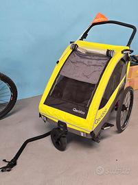 Rimorchio bici Qeridoo Sportex2 limited edition 