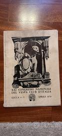 Libri congresso Vespa Club d’Italia anni 60