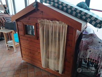 Cuccia per cani in legno da esterno