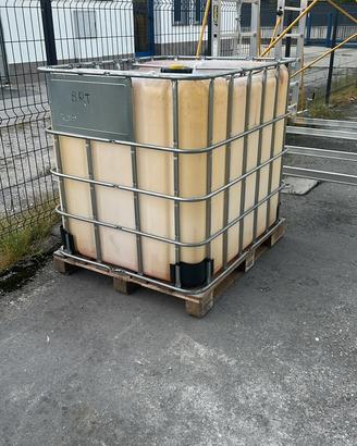 Cisterna con gabbia 1000lt