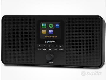 Radio Sveglia Digitale Internet Portatile Dab/Dab+