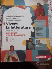 libro di letteratura italiana 3⁰anno di liceo