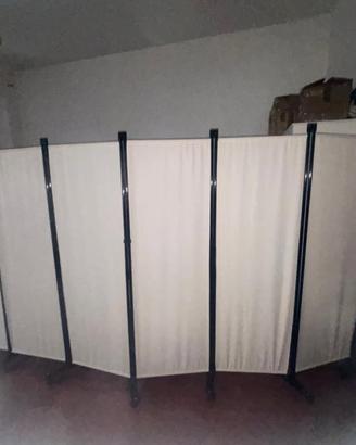 Divisore ambienti 6 pannelli 334,5x 172 cm