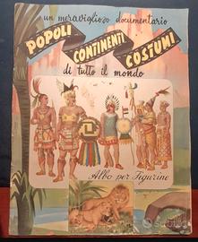 ALBUM DI FIGURINE -  ED. BEA - POPOLI CONTINENTI