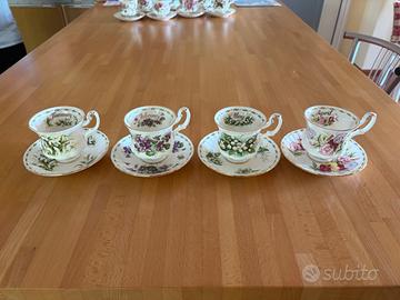 Tazze da collezione, Royal Albert (12 mesi)
