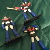 Lotto 3 Figure Mazinga - Go Nagai Robot Collection