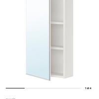 2 MOBILETTI SPECCHIO BAGNO IKEA