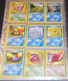 Pokemon - carte anni 90