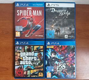 Giochi ps4 ps5