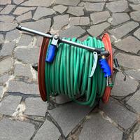 Avvilgitubo 100 mt + lancia per irrogazione