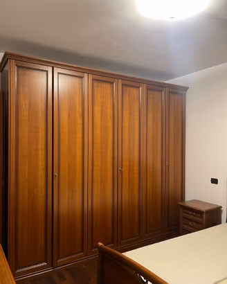 Armadio matrimoniale 6 ante in legno – 278x250 cm
