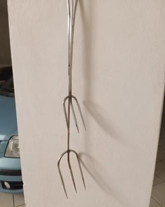 forchettoni acciaio per barbecue 