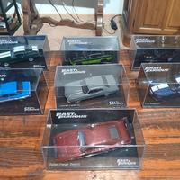 Lotto modellini Fast and Furious 1/43
