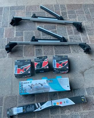 Portasci + barre + kit fissaggio