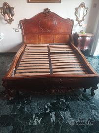 camera da letto matrimoniale finita oro fine 800