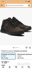 Timberland Sprint Trekker Mid Waterproof uomo