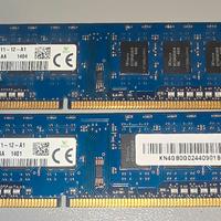 Kit RAM 8GB (2x4GB) SK Hynix DDR3 1600MHz PC3-1280