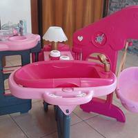 Set pappa e bagnetto giocattolo