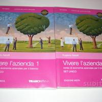 Libri " Vivere l'azienda 1 e 2"