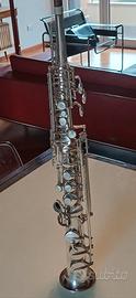Sax soprano Selmer mark 6 argentato, matr.136xxx