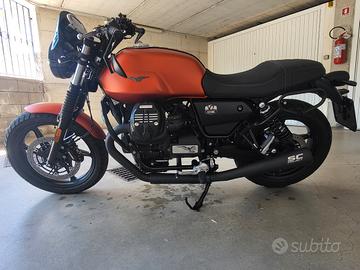 moto guzzi v7 IV stone Scarichi SC-PROJECT 