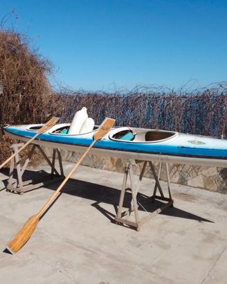 Canoa Biposto mod. Alessandrini €.500 trattabili