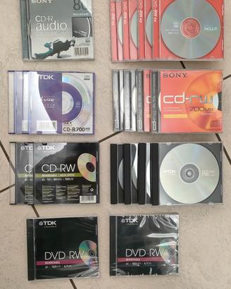 CD RW  SONY E TDK