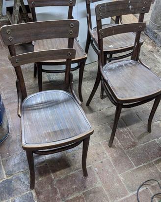 Set composto da 4 sedie originali Thonet