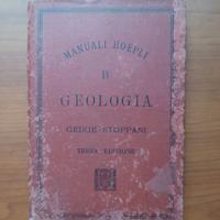 manuale HOEPLI - GEOLOGIA - 1891