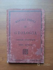 manuale HOEPLI - GEOLOGIA - 1891