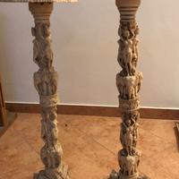 n.2  colonnine Arte Indiana