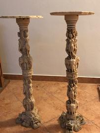 n.2  colonnine Arte Indiana