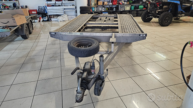 Rimorchio trasporto auto alluminio 2500 kg