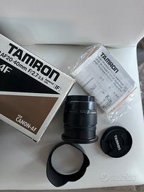 Obiettivo Zoom 20- 4 f 2,7 attacco Canon