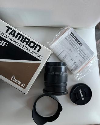 Obiettivo Zoom 20- 4 f 2,7 attacco Canon