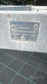 carrello per auto porta barche 13 mt portata 35 q.