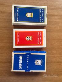 3 mazzi carte da gioco