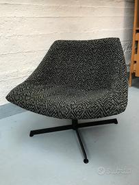 Poltrona design scandinavo anno 60/70