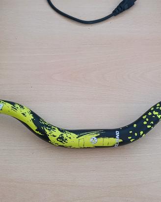 Manubrio Riser-Bar 55 31,8mm 780mm Nero/giallo All