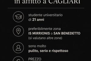 Stanza singola studente a Cagliari