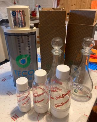 Sistema Sodastream con accessori vintage