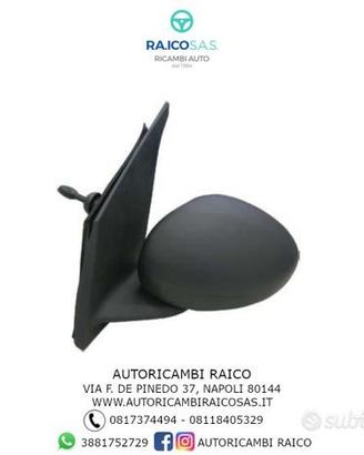Specchio Retrovisore Citroen C1 dal 2005 al 2014