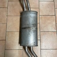 Terminale scarico bmw e30 serie 3 320i 323i M20