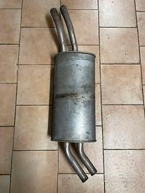 Terminale scarico bmw e30 serie 3 320i 323i M20