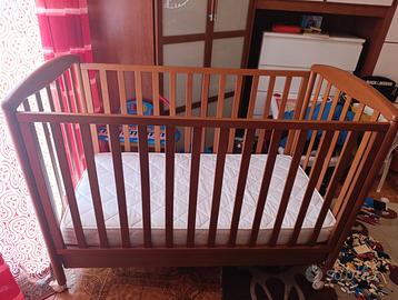 Lettino Foppapedretti e materasso