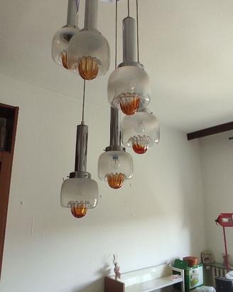 Lampadario moderno anni 70/80