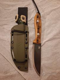 Coltello Bushcraft ODENWOLF W-Scandi D2 - Customiz